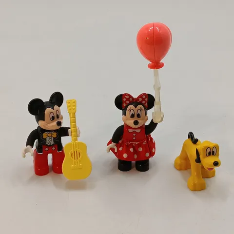 Lego Duplo Disney Mickey Minnie Mouse Pluto  Lot Of 3 Figures