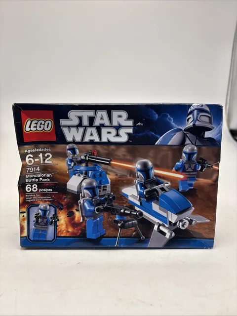 LEGO Star Wars: Mandalorian Battle Pack (7914) New Damaged Box