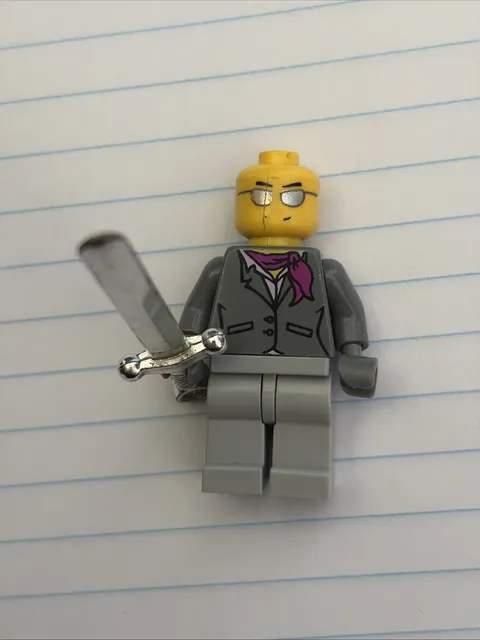 custom-assembled LEGO minifigure