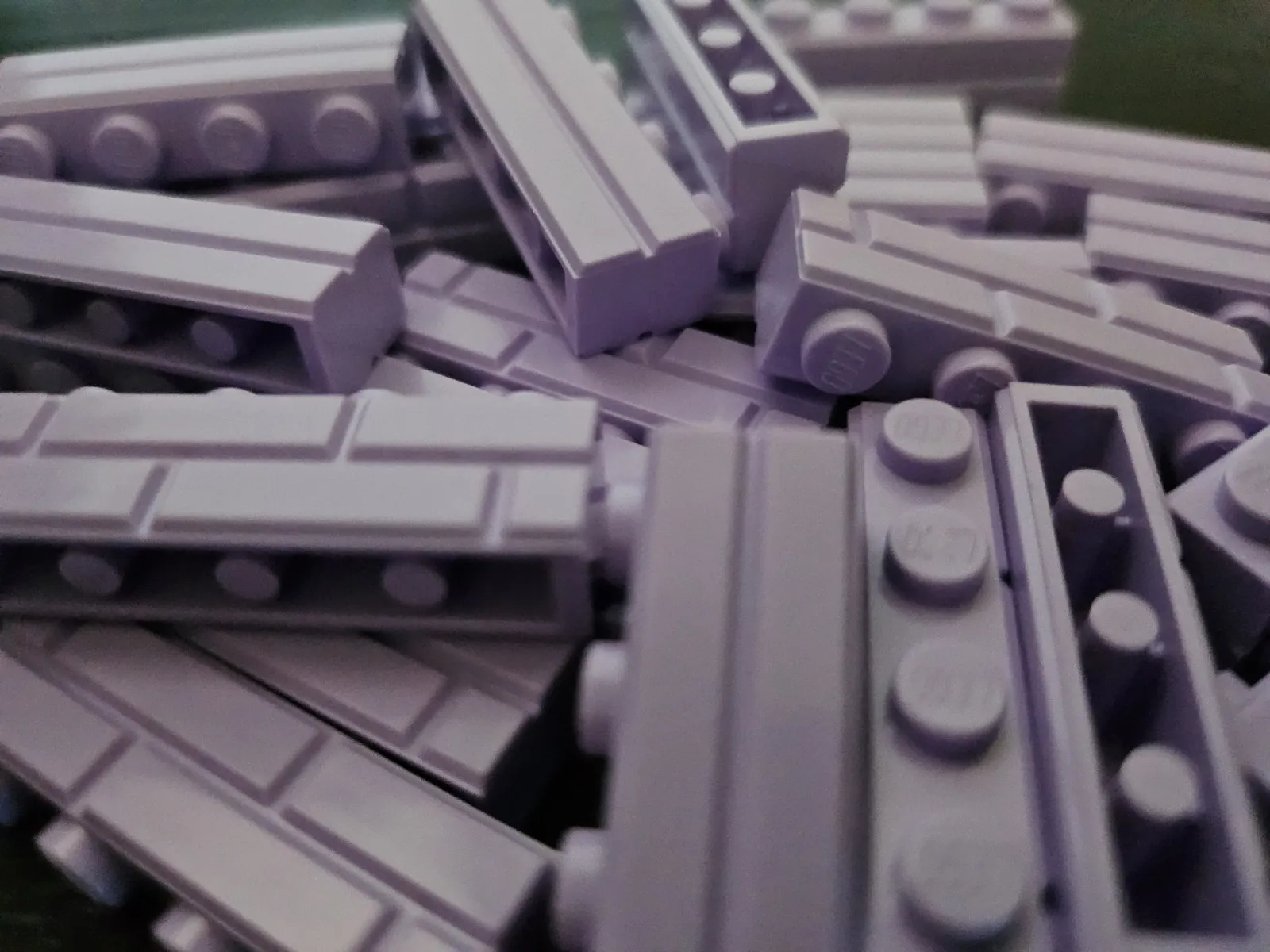 💥new💥 LEGO 25ct  1x4 Lavender Masonry