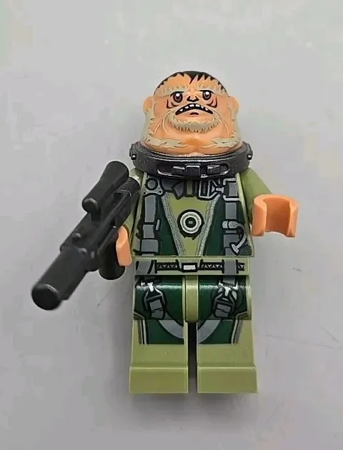 Authentic Lego Star Wars Rogue One Bistan 75155 Iakaru Minifigure With Blaster