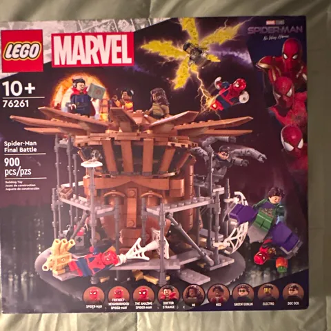 LEGO Marvel Spider-Man Final Battle 76261 Building Set 900pcs Ages 10+