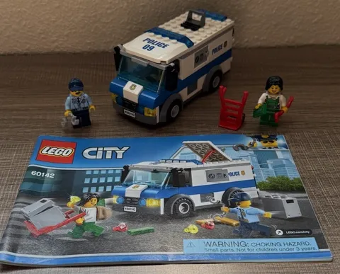 Lego 60142 City: Money Transporter 100% Complete EUC!!