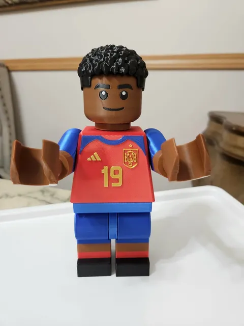 Spain Soccer Player figure #19 Lamine Yamal