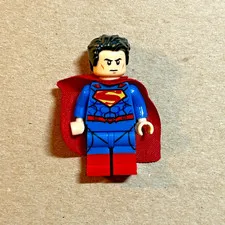 Lego-like DC Comics Cavill SUPERMAN - Minifigure Custom / DCEU Justice League