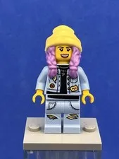 Parker L. Jackson (Denim Jacket + Beanie, Smile/Scared) hs014 - LEGO Hidden Side