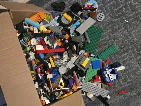 LEGO 10 lbs Pounds Random Parts Pieces Building Block Bulk Lot Some Star Wars 