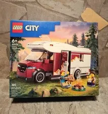 LEGO City Holiday Adventure Camper Van NEW 385 Piece Building Toy Set 60454