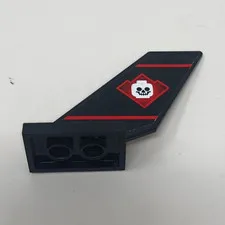 LEGO 6776 Replacement Stickered Parts, Printed Parts, Decorated Parts