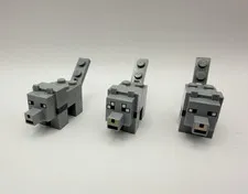 LEGO MINECRAFT WOLVES - Lot of 3, MINT CONDITION - 3pcs