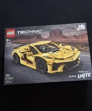 LEGO Technic Chevrolet Corvette Stingray 42205 Set, 732 pcs, Ages 9+