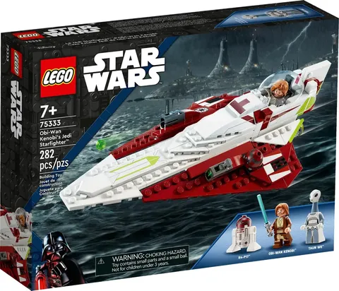 LEGO 75333 Star Wars Obi-Wan Kenobi's Jedi Starfighter Brand New and Sealed
