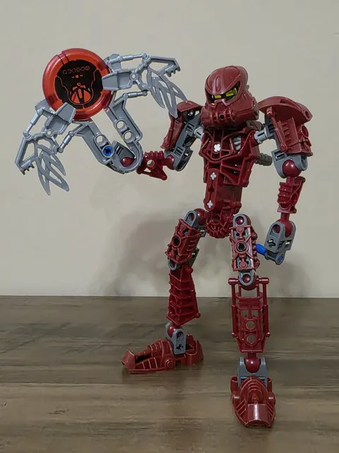 LEGO BIONICLE: Toa Metru - Toa Vakama (8601) 100% Complete W/ Disk