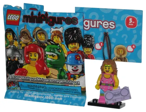 LEGO Series 5 Girl Fitness Instructor (2011) MiniFigure Toy Figure