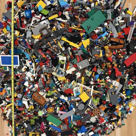 LEGO 20 lbs Bulk Lot Random Parts Pieces Bricks