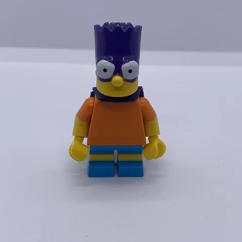 Lego Simpsons Collectible Minifigures Series 2 Bart Simpson Bartman As Pictured
