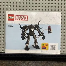 LEGO® Marvel 76276 Venom Mech Armor vs. Miles Morales Instruction Manual Only!