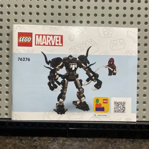 LEGO® Marvel 76276 Venom Mech Armor vs. Miles Morales Instruction Manual Only!