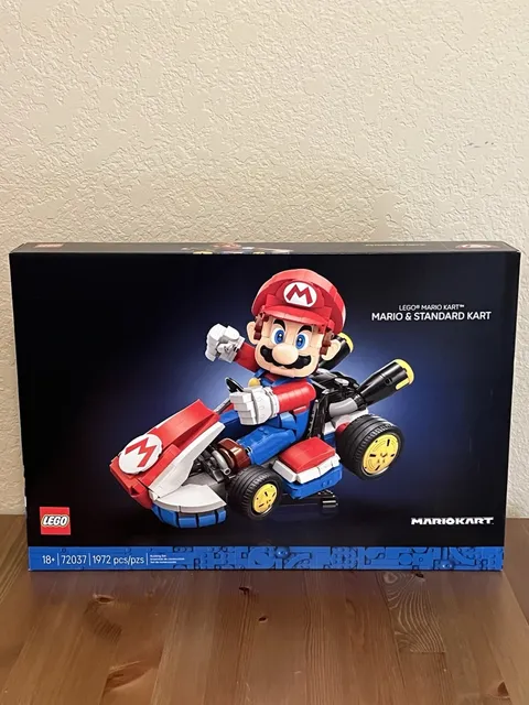 Lego Mario & Standard Kart 72037 New Sealed