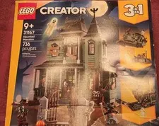 Lego Creator 3 in 1 Haunted Mansion Train Ship 31167 Building Toy 736 pcs NEW