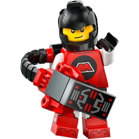 Lego 71046 Series 26 Collectible Minifigure #5 M-Tron Powerlifter (open, unused)