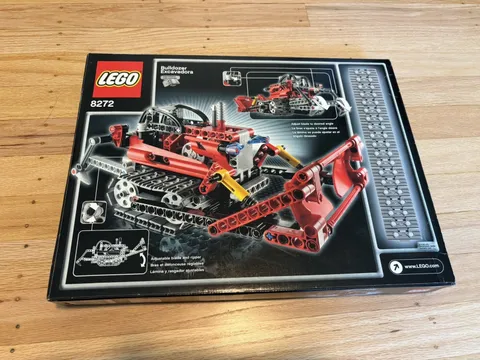 Lego 8272 Technic Off-Road: Snowmobile & Bulldozer 2 In 1 NISB Retired Rare