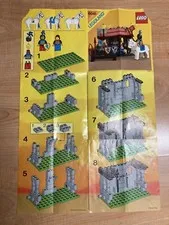 Vintage Lego Castle 6041 Armor Shop Complete with Instructions_