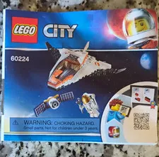 LEGO City 60224 Satellite Service Mission Complete Set 84 Pieces Polybag