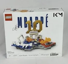 LEGO Editions Kylian Mbappe Soccer Highlights Building Set 43013 490 Pieces New