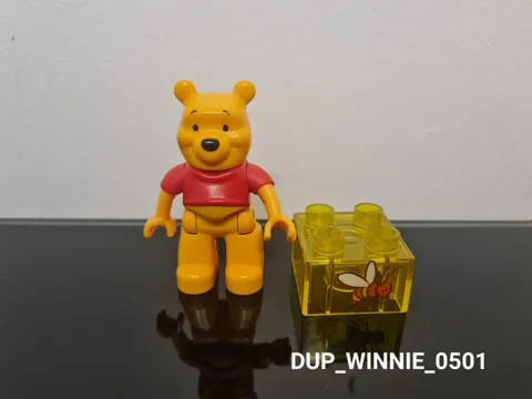 DUPLO LEGO CODE Winnie The Pooh & Bee Duplo Translucent Block 