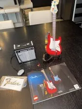 LEGO Ideas Fender Stratocaster 21329 100% Complete Set 1074pcs 18+