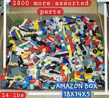 LEGO Spybotics Technojaw T55 3809 Bulk Parts Lot 3000+ pcs 14 lb Box
