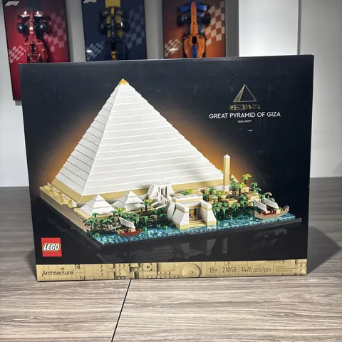 RETIRED LEGO ARCHITECTURE: Great Pyramid of Giza (21058) BRAND NEW SEALED