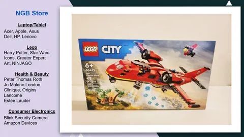 LEGO City Fire Rescue Plane Toy for Kids and Fans of Firefighter Toys 60413, US