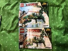 Lego 70612 manual instructions book 1& 2 very good condition unused