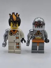 LEGO Agents 8971 Aerial Defense Unit Magma Commander & Dr. Inferno Minifigure