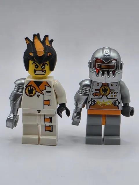 LEGO Agents 8971 Aerial Defense Unit Magma Commander & Dr. Inferno Minifigure