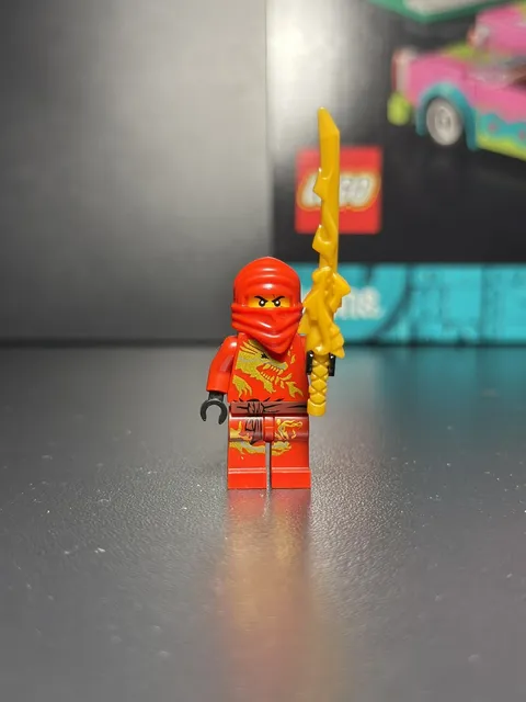 NEW Ninjago Kai DX with Golden Sword Custom Lego Minifigure 2507 Fire Temple