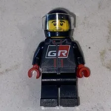 Lego Minifigure Speed Champions Toyota GR Supra Driver Sc087