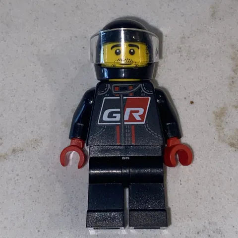 Lego Minifigure Speed Champions Toyota GR Supra Driver Sc087
