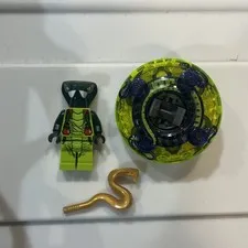LEGO Ninjago SPITTA WITH SPINNER and Gold Snake Accessory 9569