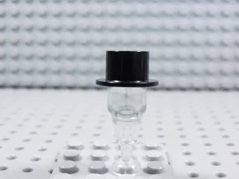 LEGO Black Top Hat Accessory Minifig BJ