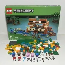 LEGO Minecraft The Frog House 21256 Building Set & Extra Pieces (read)