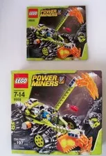 Empty BOX & MANUAL ONLY for  Lego Power Miners 8959 Claw Digger - NO BRICKS