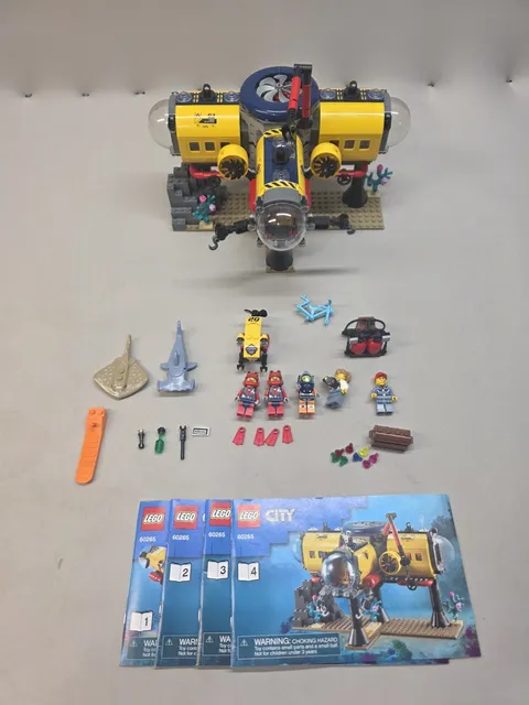 Nice Lego 60265 Ocean Explorer Base with Instructions - Complete
