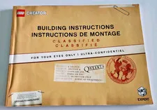 Lego Creator Astin Martin DB5 10262 Instruction Manual Only