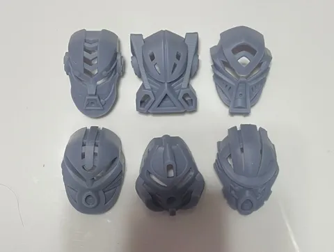 3D Printed Bionicle Mask-The Regreatened