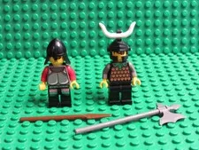 Lot 2 Castle LEGO Minifigs Gilbert The Bad 6091 6098 6096 Knights Kingdom I WH5