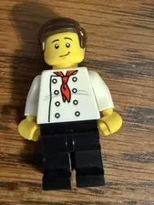 LEGO CITY BURGER CHEF MINIFIGURE WITH FREE SHIPPING