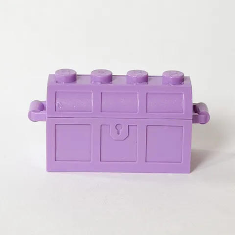 LEGO Container Treasure Chest Trunk Box Purple Lavender Replacement Part